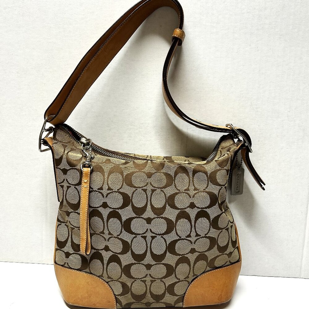 Coach Vintage Hobo Signature C Slim Crossbody Shoulderbag